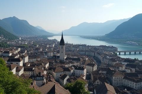 Lucerne city view