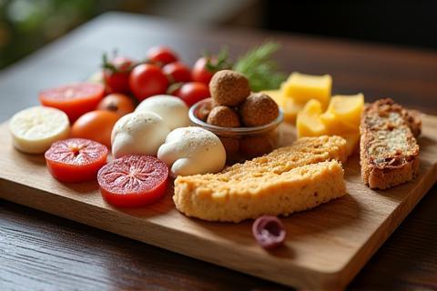 Swiss food platter