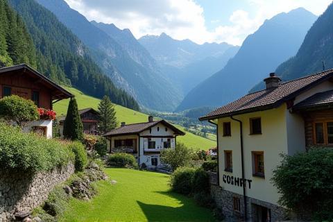 Charming Swiss village